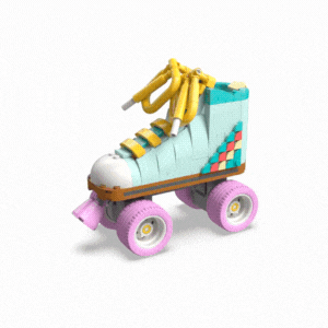 Patina cu rotile Retro, +8 ani, 31148, Lego Creator 3 in 1